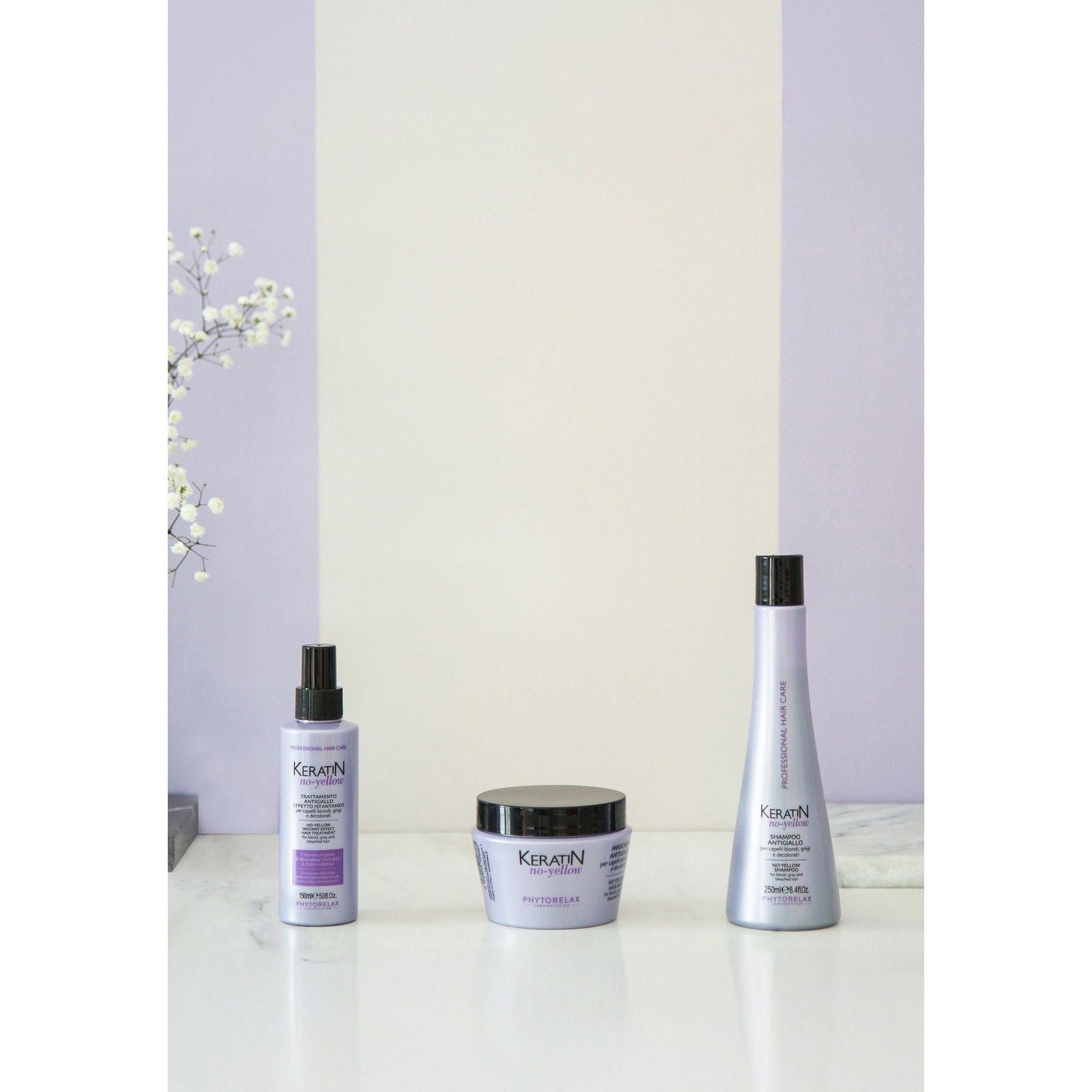 PHYTORELAX Haarspray Keratine No Yellow - 150ml | MISTER33.COM