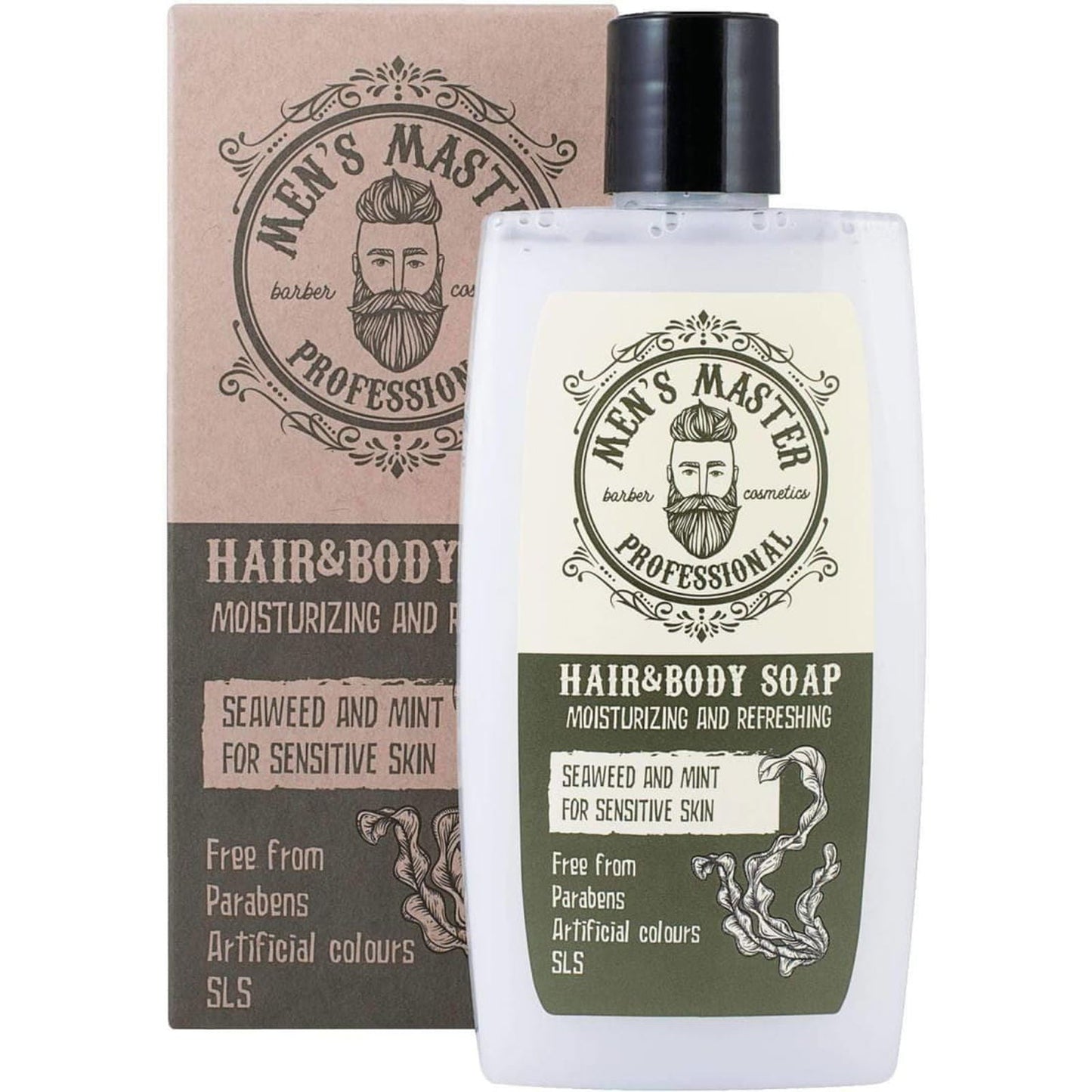 MEN'S MASTER Hair & Body Soap - 260ml | MISTER33.COM