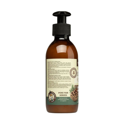 Herbal Time Dennenhars Haarbalsem – achterkant verpakking