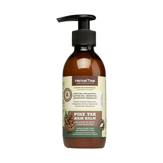 Herbal Time Dennenhars Haarbalsem – Verzorging bij Roos, Eczeem en Psoriasis – 240ml