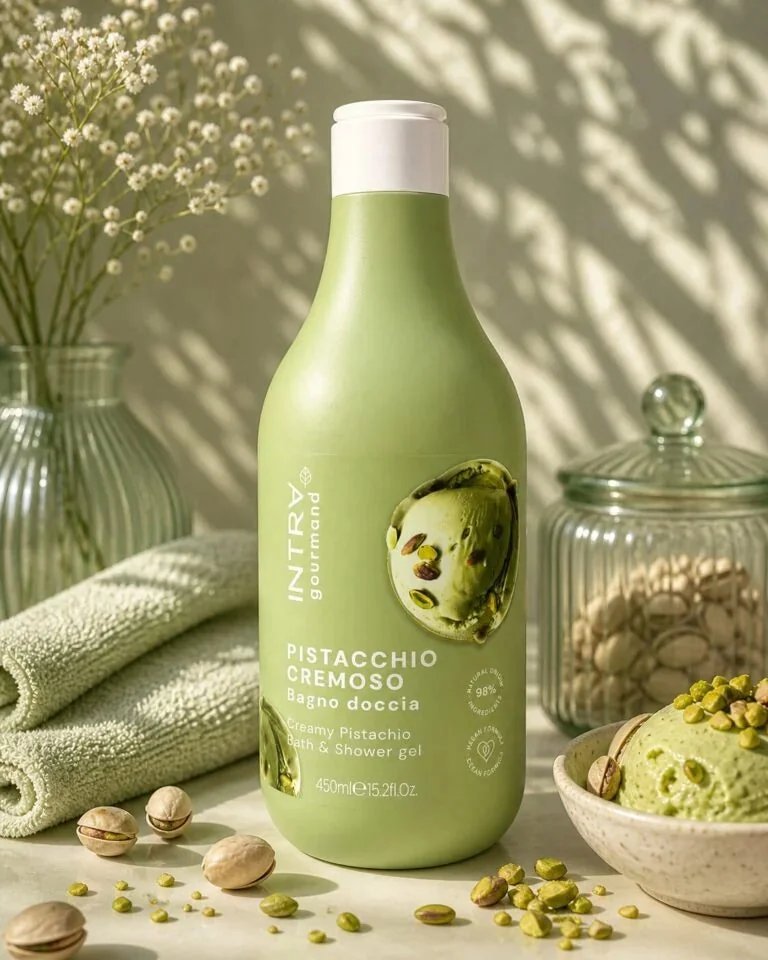 Intra Gourmand Creamy Pistachio Douchegel – sfeerfoto
