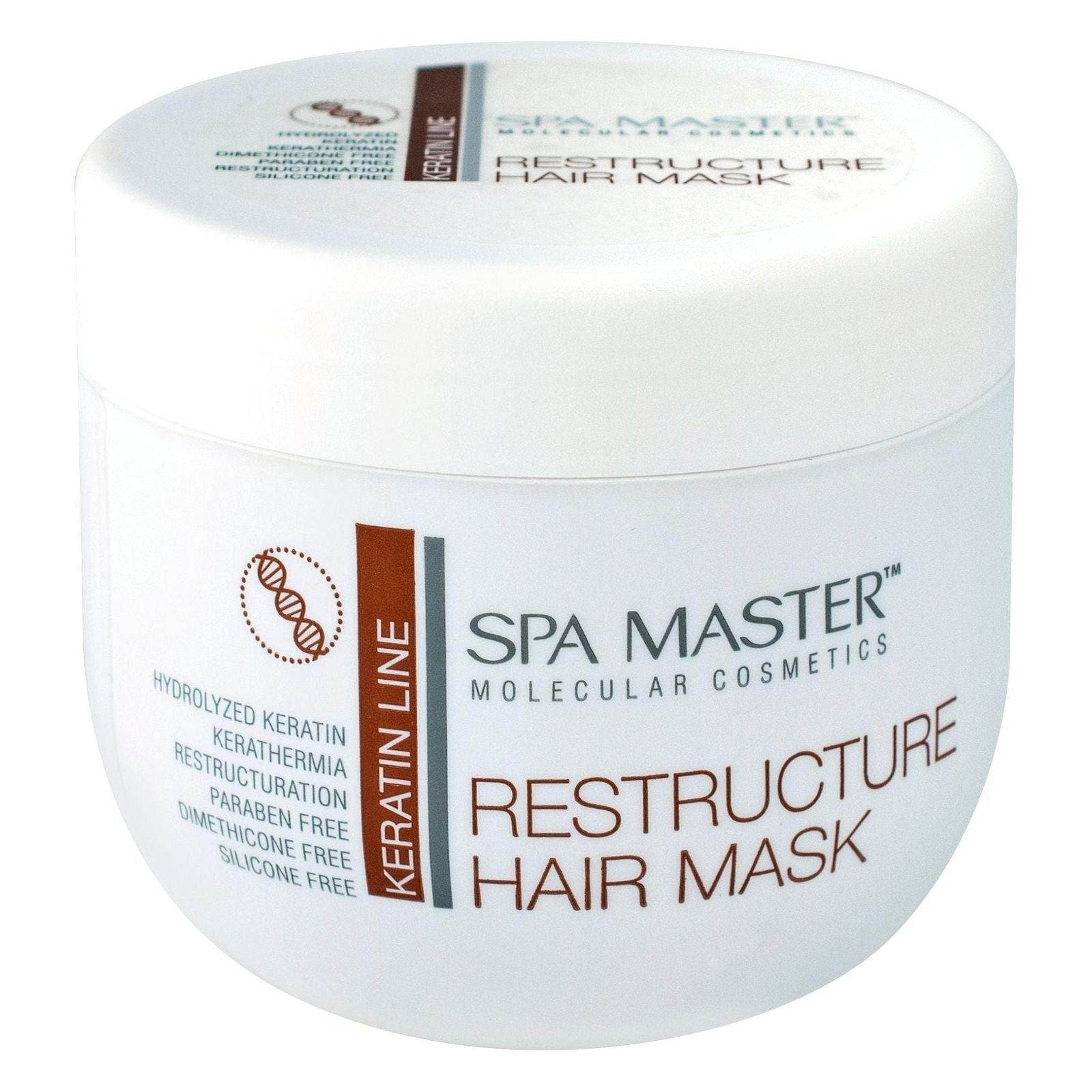 SPA MASTER Keratine Haarmasker - 500ml | MISTER33.COM