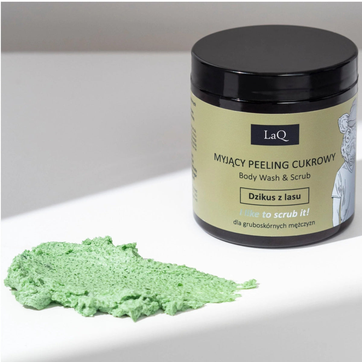 LaQ Body Wash & Scrub Grinding Paste Wild Boar – sfeerfoto