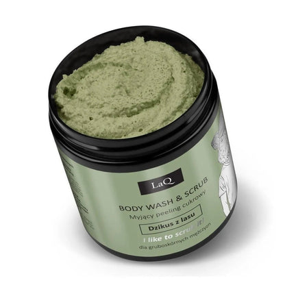 LaQ Body Wash & Scrub Grinding Paste Wild Boar – textuur