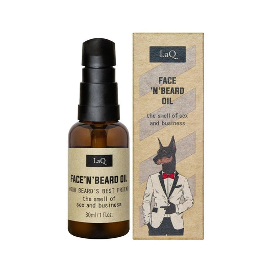 LaQ Face 'n' Beard Oil Doberman Baardolie – 30ml