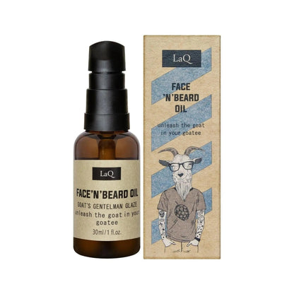 LaQ Face 'n' Beard Oil Hoppy Goat Baardolie – 30ml