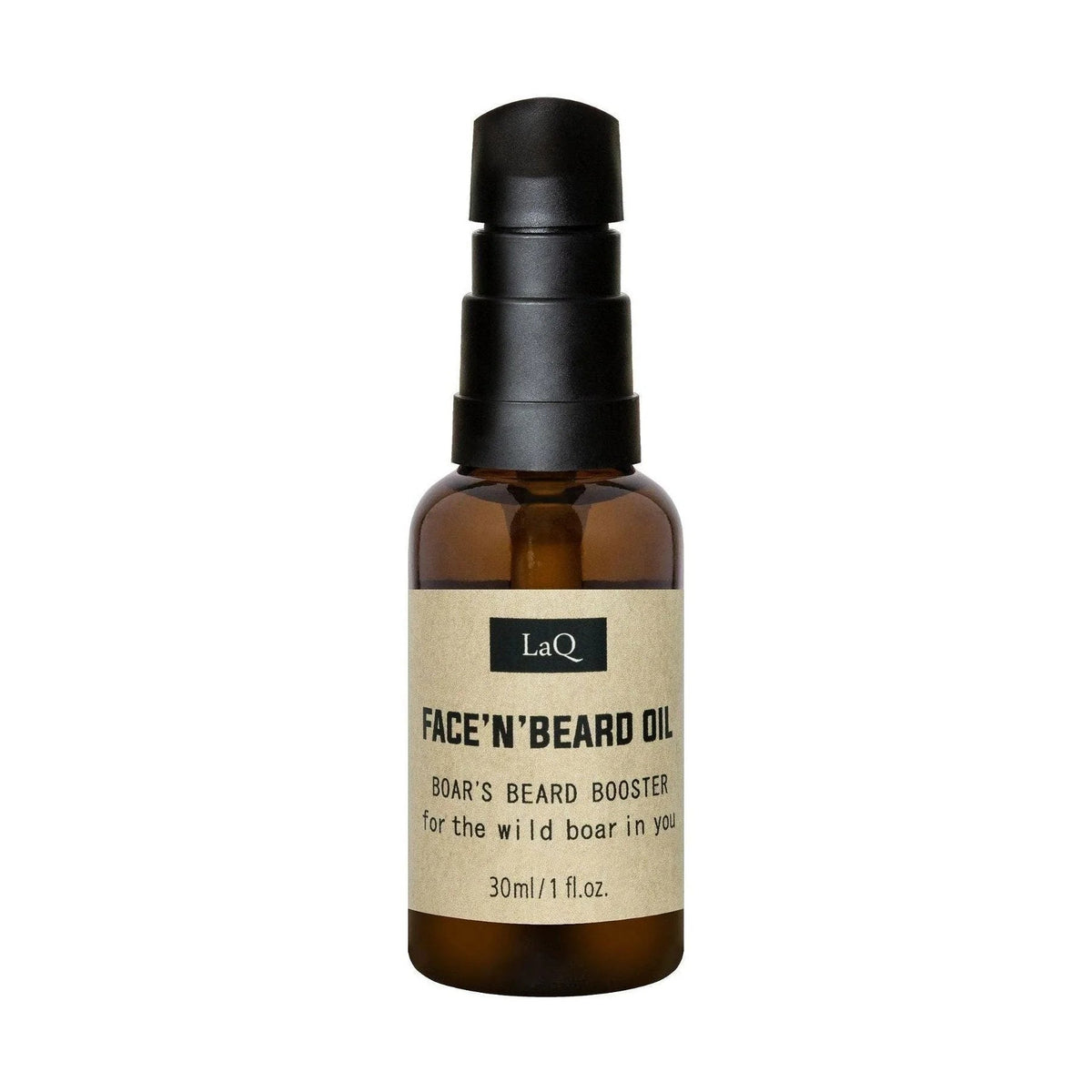 LaQ Face 'n' Beard Oil Wild Boar Baardolie – zonder doosje