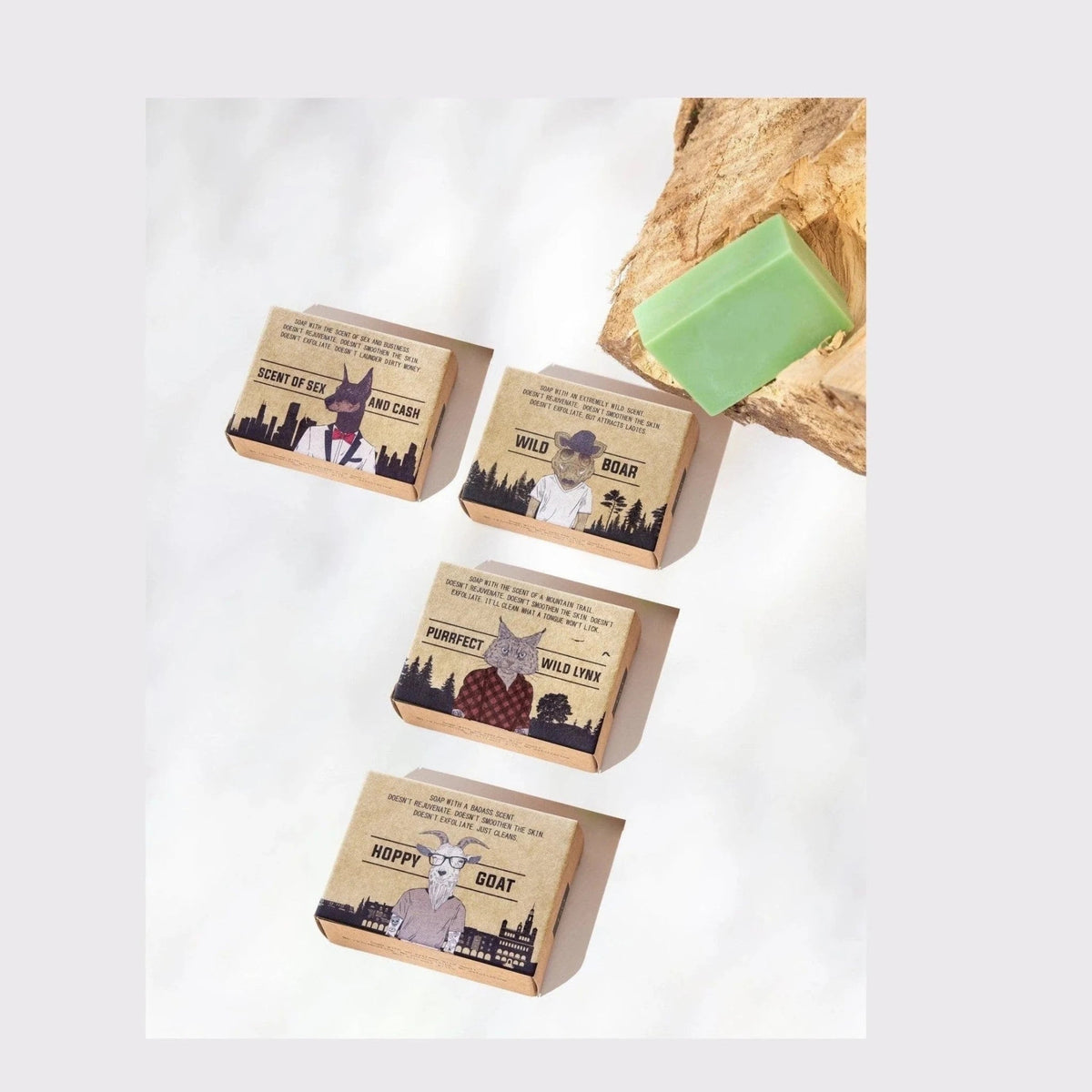 LaQ Glycerine Soap Bar Lynx Natuurlijke Glycerine Zeep – sfeerfoto