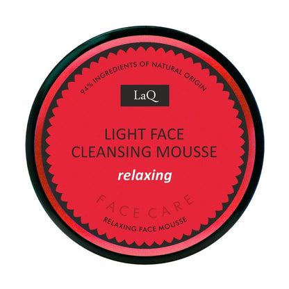 LaQ Praline Gezichtsreinigingsmousse – deksel van bovenaf