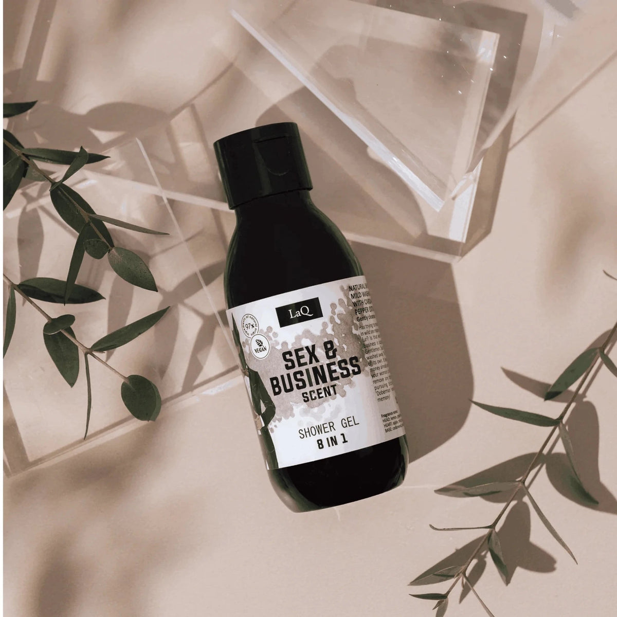 LaQ Shower Gel Doberman Travelsize – sfeerfoto