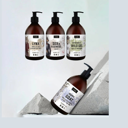 LaQ Shower Gel Hoppy Goat – met andere producten uit de lijn