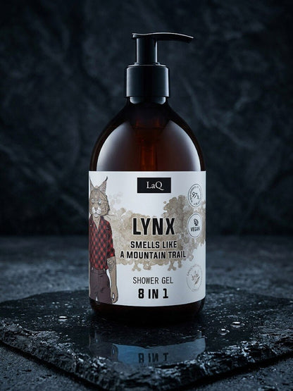 LaQ Shower Gel Lynx – sfeerfoto