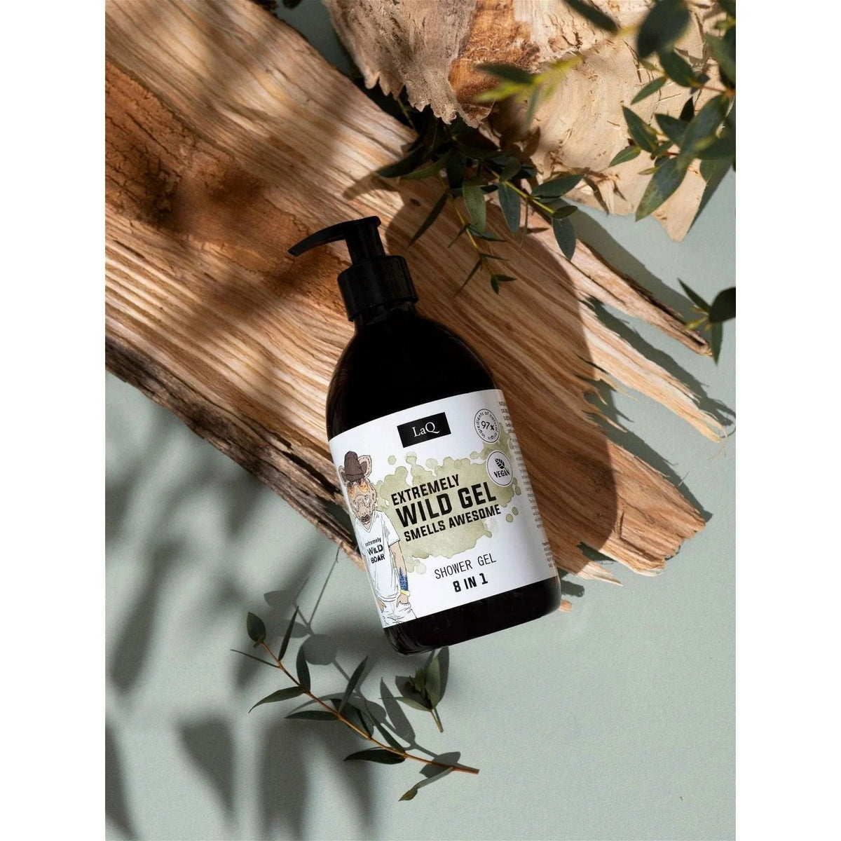 LaQ Shower Gel Wild Boar – sfeerfoto