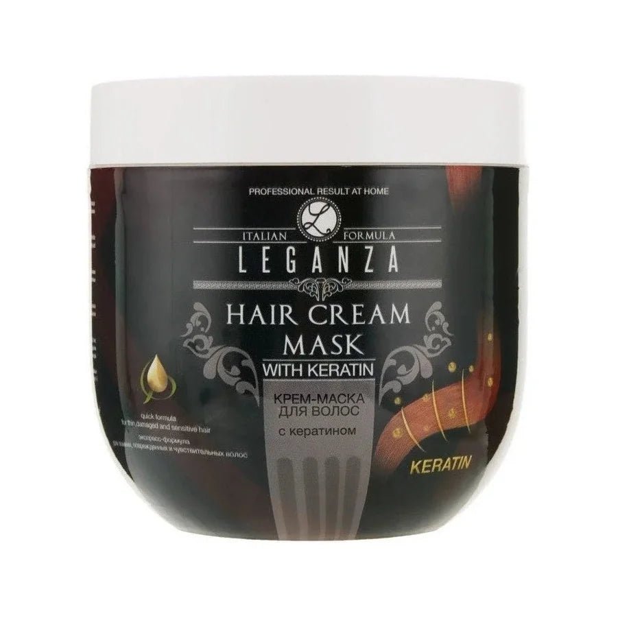 Leganza Haarmasker Crème XXL – Voor Dun en Beschadigd Haar – 1000ml