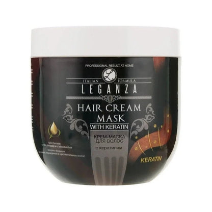 Leganza Haarmasker Crème XXL – Voor Dun en Beschadigd Haar – 1000ml
