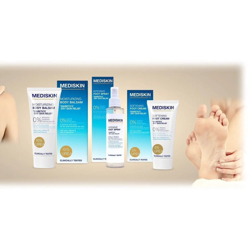 Mediskin 3-delige Ureum Verzorgingsset – met andere producten uit de lijn