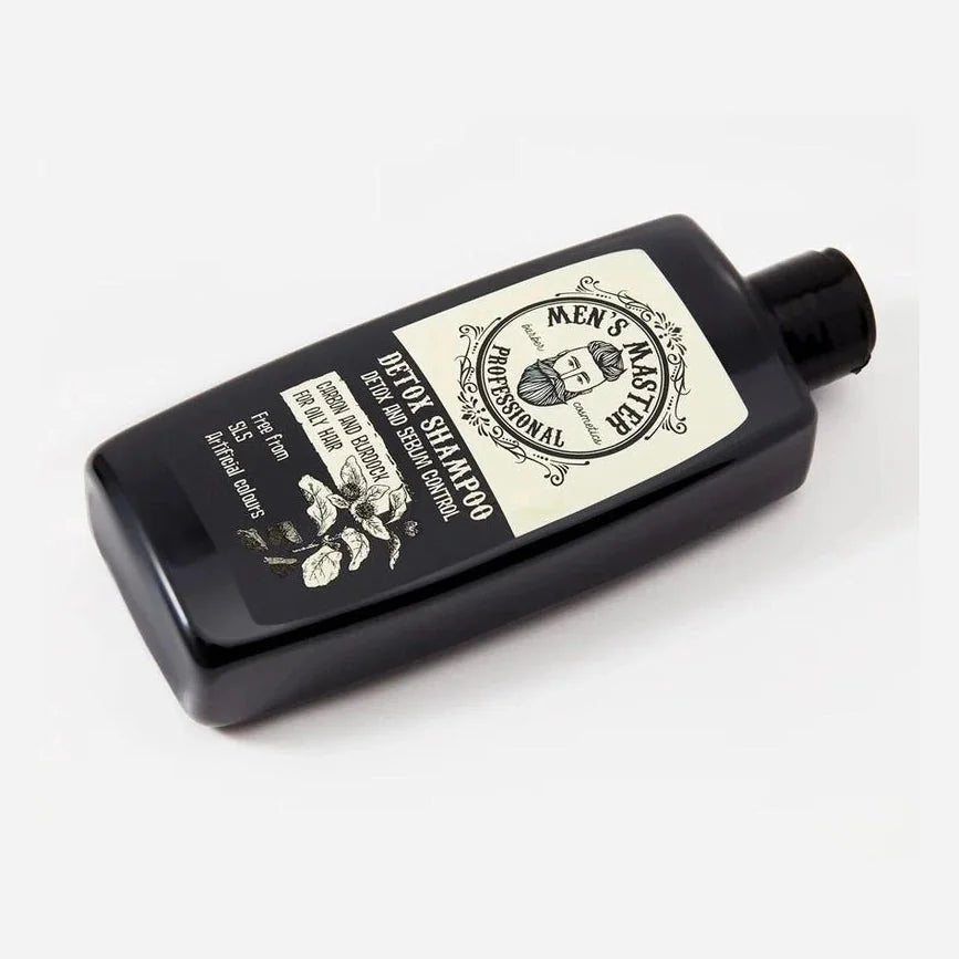 Men's Master Detox Anti-Roos Shampoo – flacon liggend