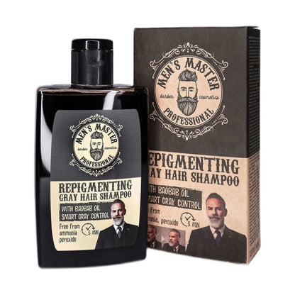 Men's Master Repigmenting Shampoo Tegen Grijs Haar – 120ml