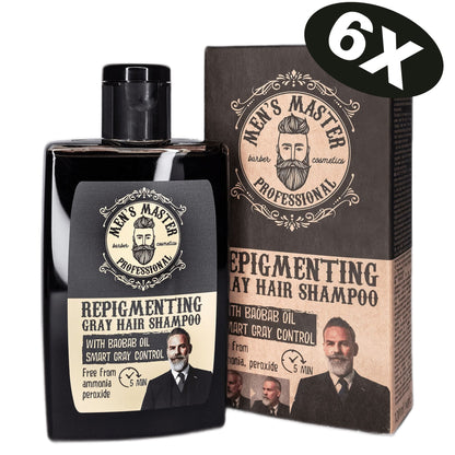 Men's Master Shampoo Grijs Haar Voordeelpak – verpakking