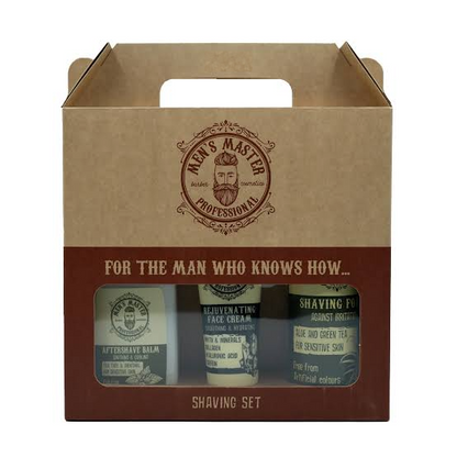 Men's Master Giftset Shaving – Shaving Foam, Balm, Cream – 395ml