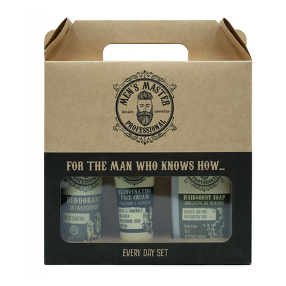 Men's Master Giftset Every Day – Deodorant, Cream, Hair & Body Soap – 485ml