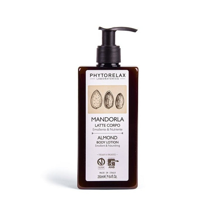 PHYTORELAX Amandel Voedende Bodylotion met Biologische Zoete Amandelolie - 250ml | MISTER33.COM