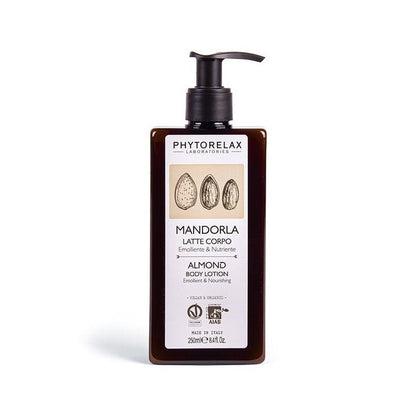 PHYTORELAX Amandel Voedende Bodylotion met Biologische Zoete Amandelolie - 250ml | MISTER33.COM