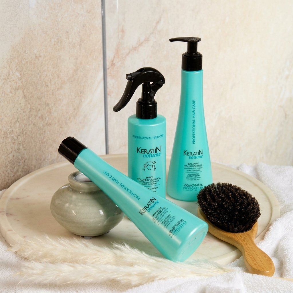Phytorelax Keratin Volume & Fullness Spray voor Fijn Haar – met andere producten uit de lijn