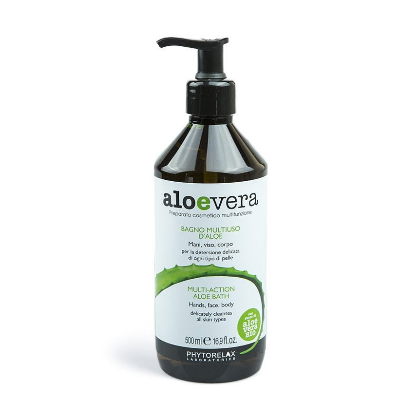 PHYTORELAX Multi - Action Aloe Bath – Vegan met Biologische Aloë Vera - 500ml | MISTER33.COM