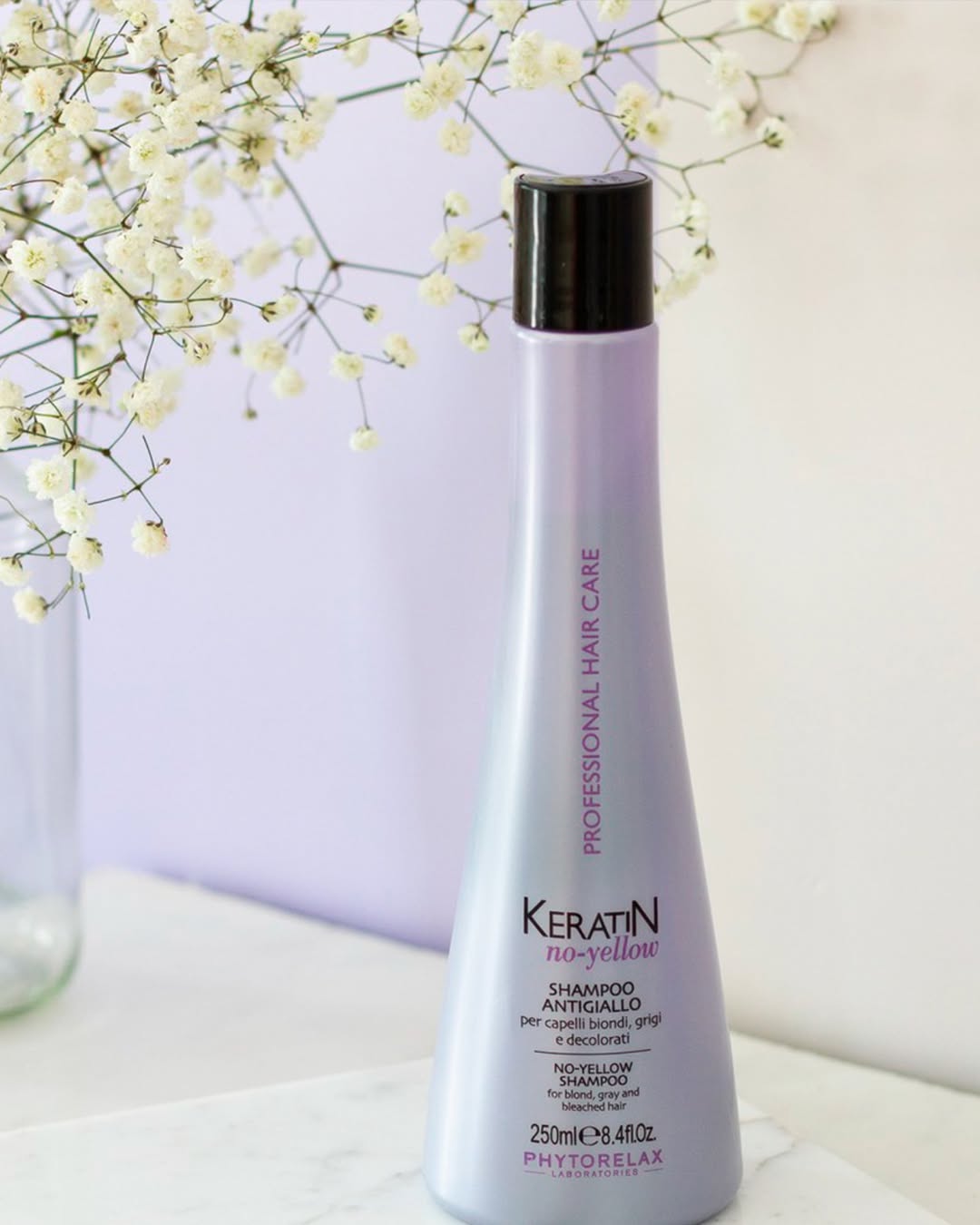 PHYTORELAX No Yellow Shampoo voor Blond of Grijs Haar - 250ml | MISTER33.COM