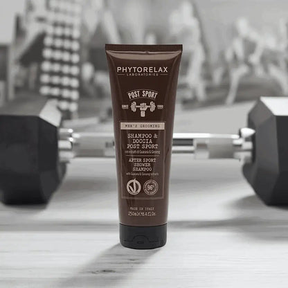 Phytorelax After Sport Shampoo & Douchegel met Guarana en Ginseng – sfeerfoto