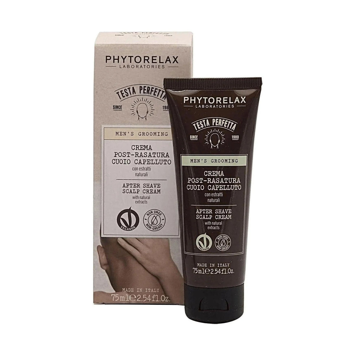 Phytorelax Aftershave Scalp Cream voor Kaal Hoofd – 75ml