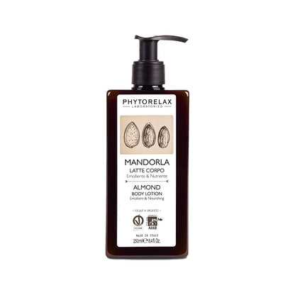 Phytorelax Amandel Bodylotion met Biologische Zoete Amandelolie – 250ml
