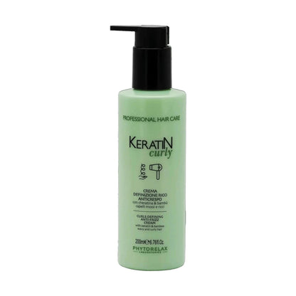 Phytorelax Curly Anti-Frizz Haarcrème voor Krullend Haar – 200ml