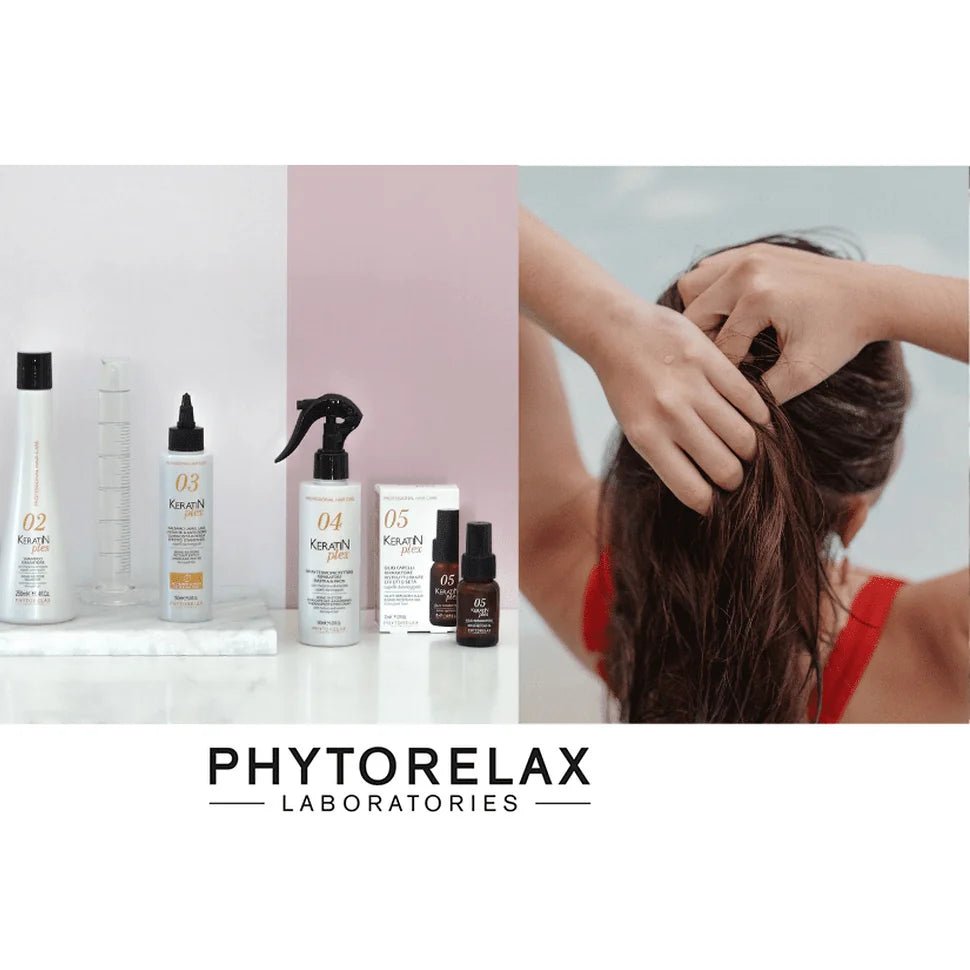 Phytorelax Keratin Plex Heat Protection Spray – met andere producten uit de lijn