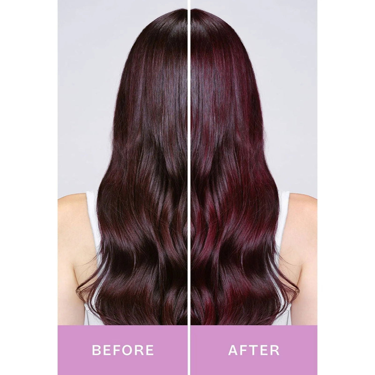 Phytorelax Leave-in Conditioner Gekleurd Haar – haar voor en na gebruik
