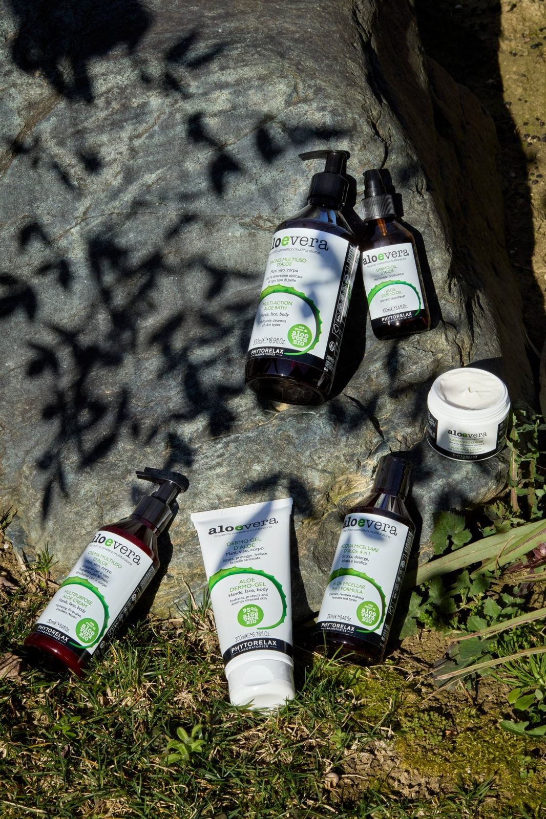 Phytorelax Multi-Action Aloe Bath – met andere producten uit de lijn