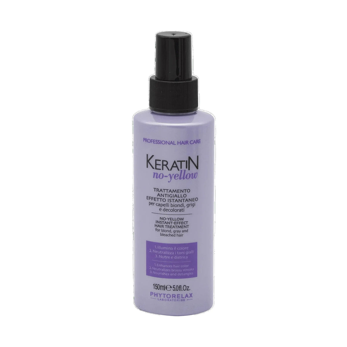 Phytorelax No-Yellow Instant Effect Haarspray met Paars Pigment – 150ml