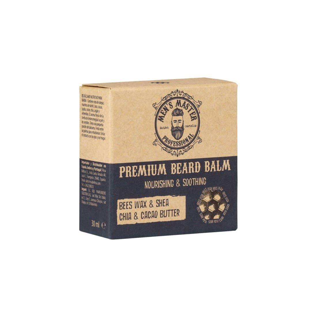 MEN'S MASTER Premium Beard Balm - 30ml | MISTER33.COM