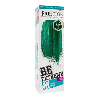 Prestige Semi-Permanente Groene Haarverf Set Dragon Green – doosje kleuring