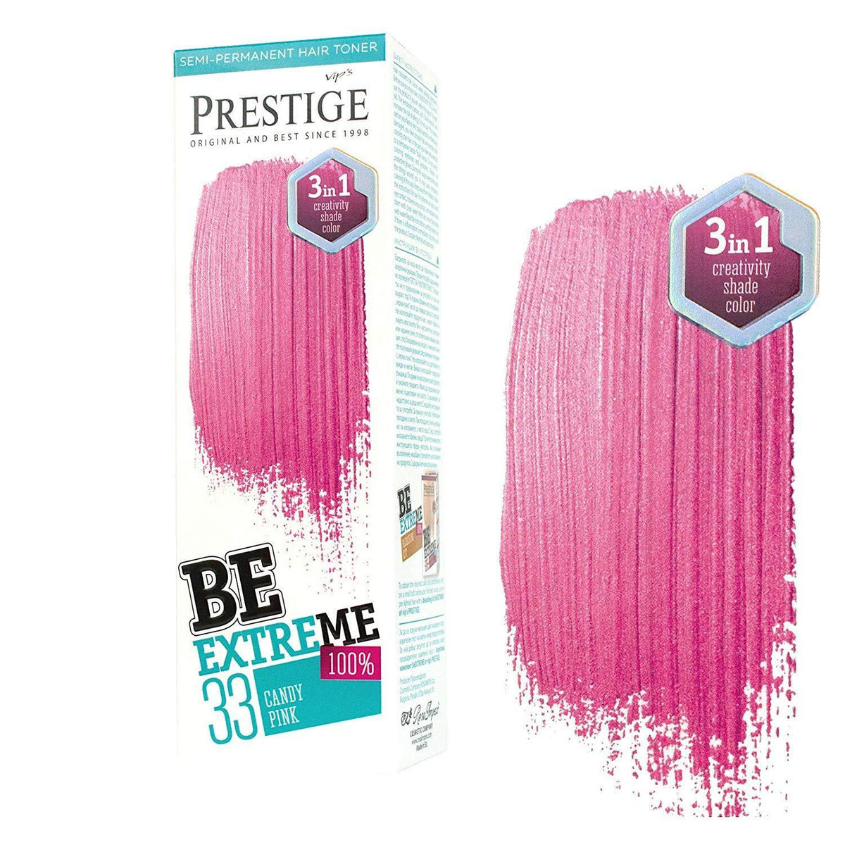 Prestige Semi-Permanente Haarkleuring – tint Candy Pink