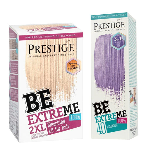 Prestige Semi-Permanente Paarse Haarverf Set Lavender – 2 x 100ml
