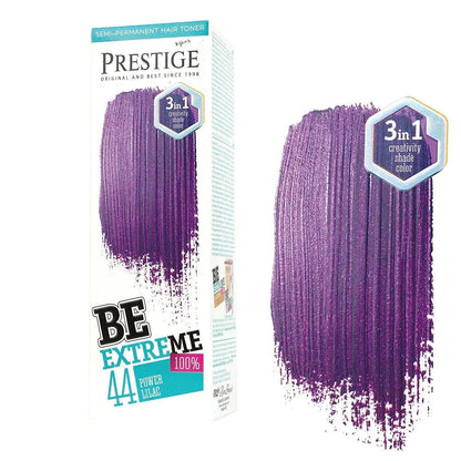 Prestige Semi-Permanente Paarse Haarverf Set Power Lilac – kleuring en kleurresultaat