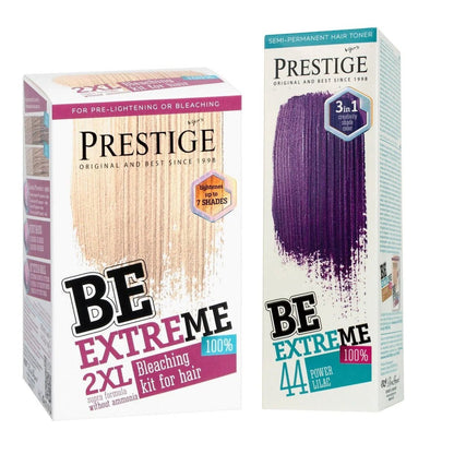 Prestige Semi-Permanente Paarse Haarverf Set Power Lilac – 2 x 100ml