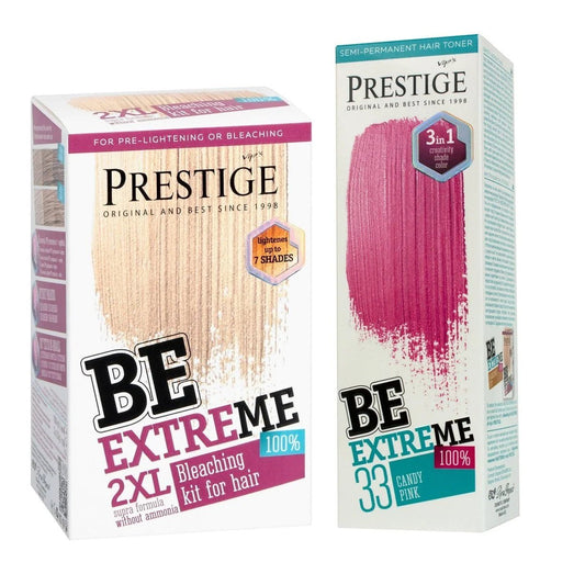 Prestige Semi-Permanente Roze Haarverf Set Candy Pink – 2 x 100ml