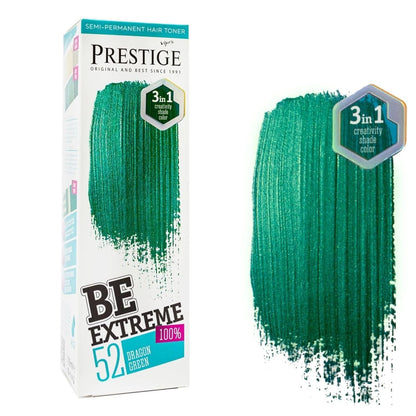 Prestige Semi-Permanente Haarkleuring – tint Dragon Green