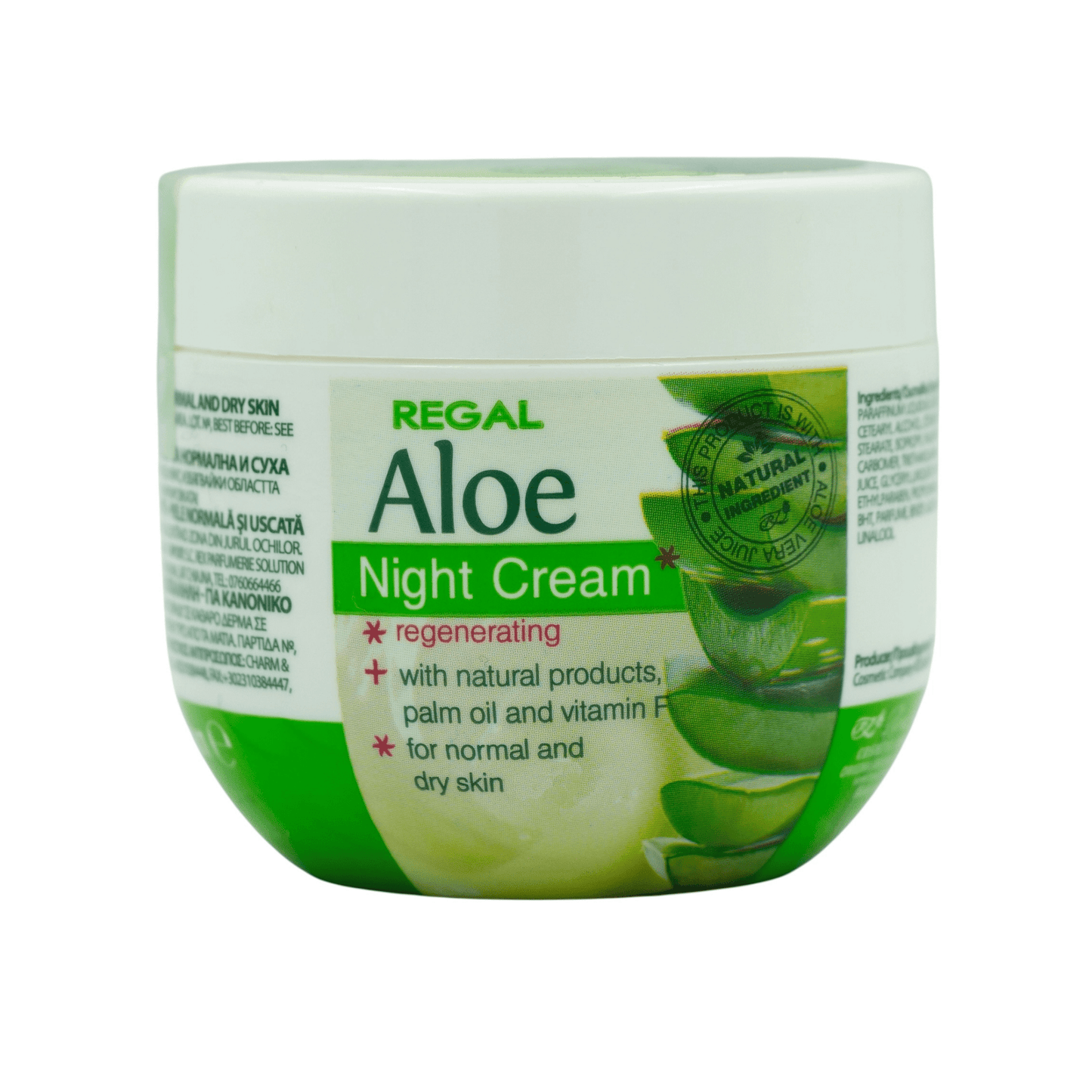 REGAL Aloe Nachtcrème - 100ml | MISTER33.COM