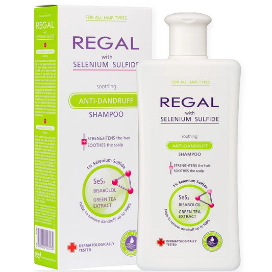 Regal Anti-Dandruff Shampoo Selenium – All Hair Types – 200ml