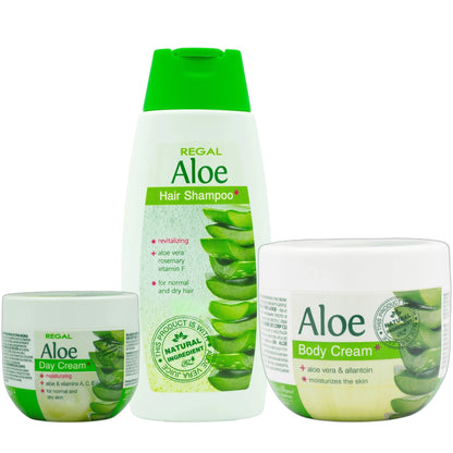 Regal Aloe Complete Verzorgingsset Voordeelverpakking – 600ml