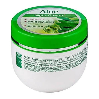 Regal Aloe Nachtcrème – deksel van bovenaf